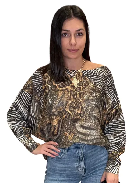 Alicia DiMichele Wild Side Sweater